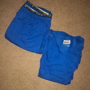 Luxe by Cherokee royal blue scrubs